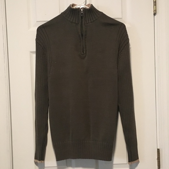 1/4 Zip pullover sweater - Picture 4 of 7